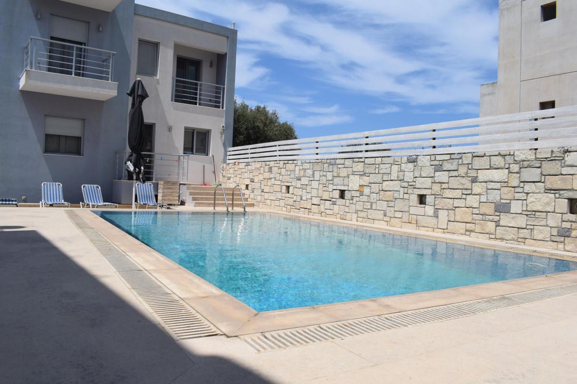 Aquarock Villa With Private Pool Prassás Exteriér fotografie