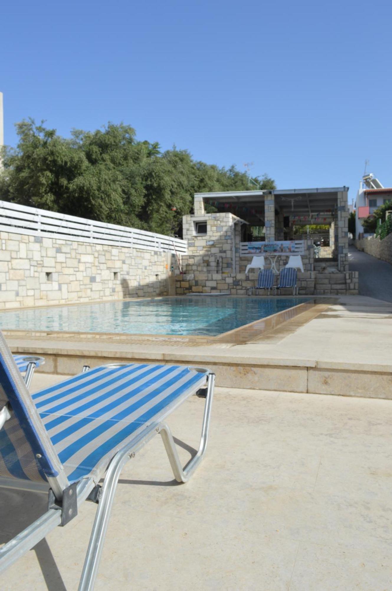 Aquarock Villa With Private Pool Prassás Exteriér fotografie