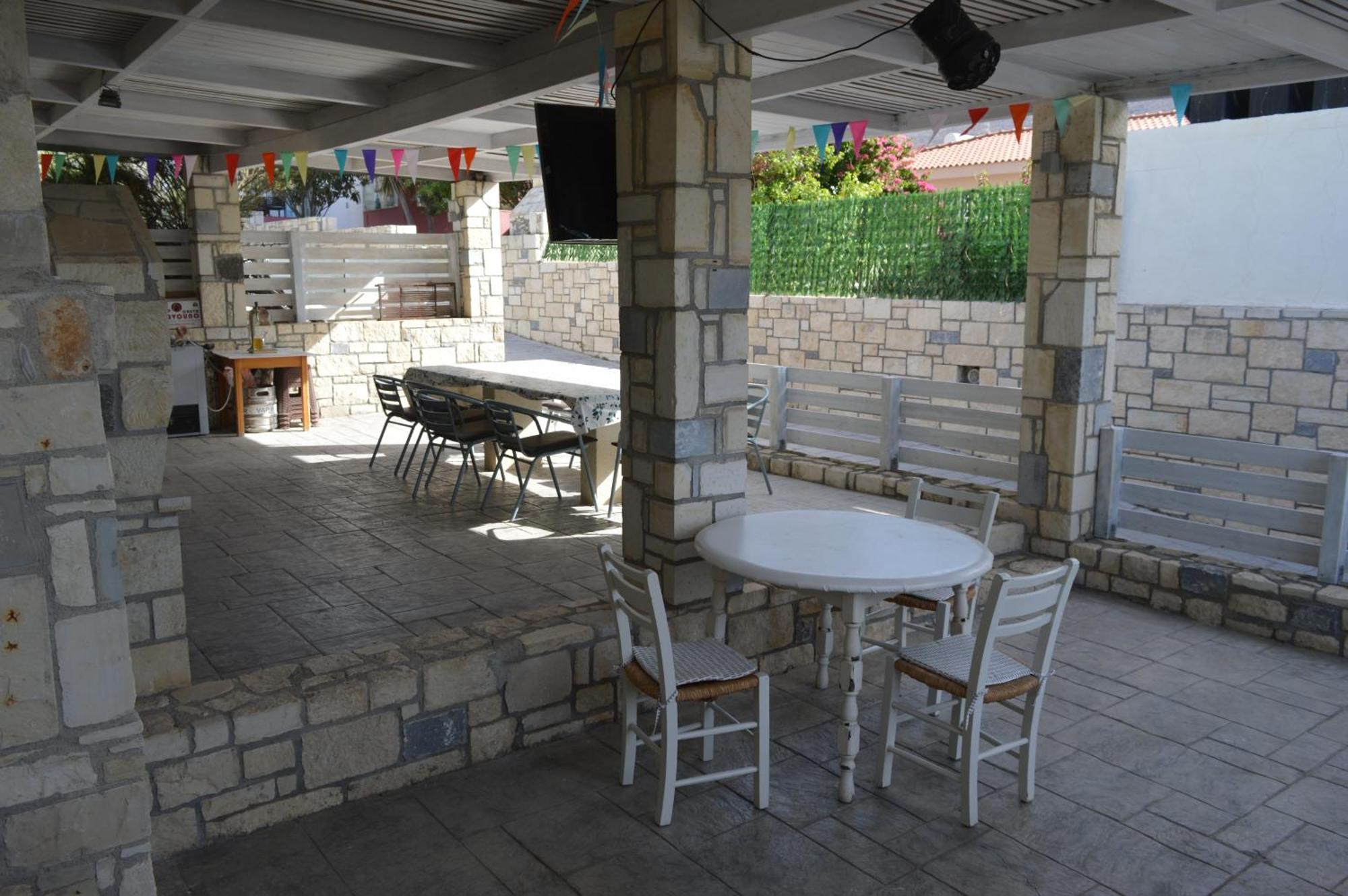 Aquarock Villa With Private Pool Prassás Exteriér fotografie